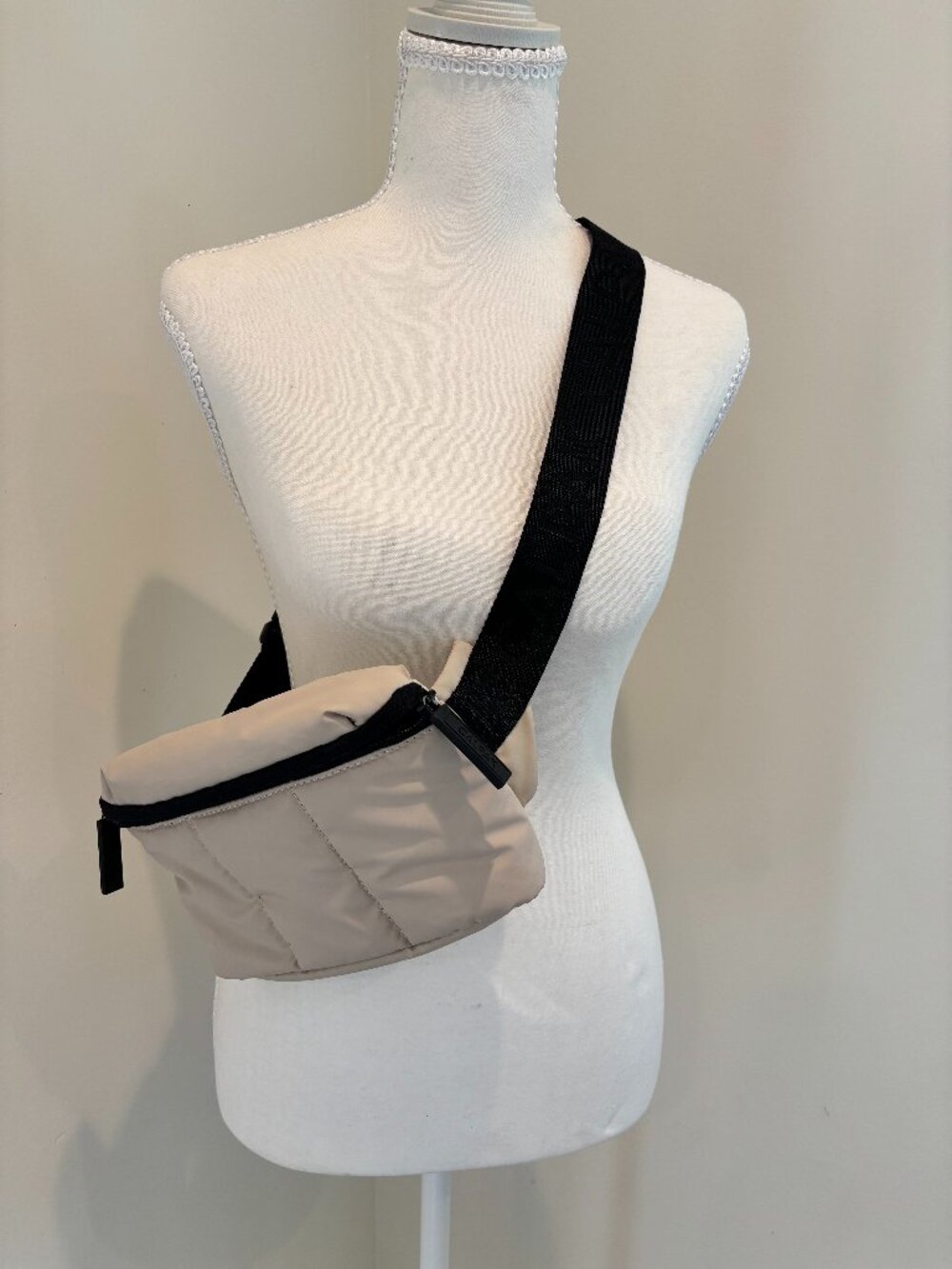 Calpak Luka Belt Bag in Oatmeal-New Wthout Tags